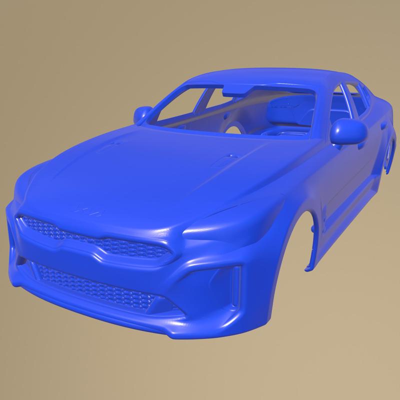 Kia Stinger Gt-Line 2022 PRINTABLE CAR BODY