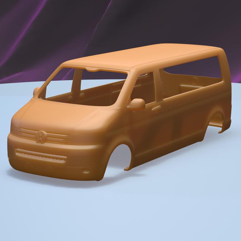 VW TRANSPOTER T5 CARGO (1/24) printable car body