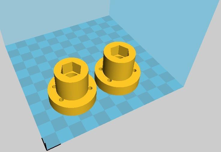 flange nut of TECHB V30 3D-PRINTER 