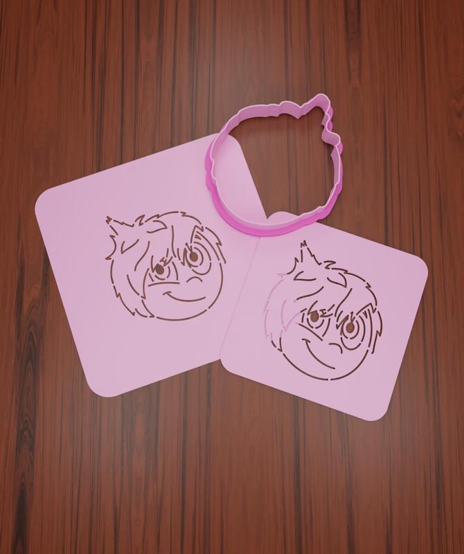 Stencil + Cutter Intensely #1 "Alegria".