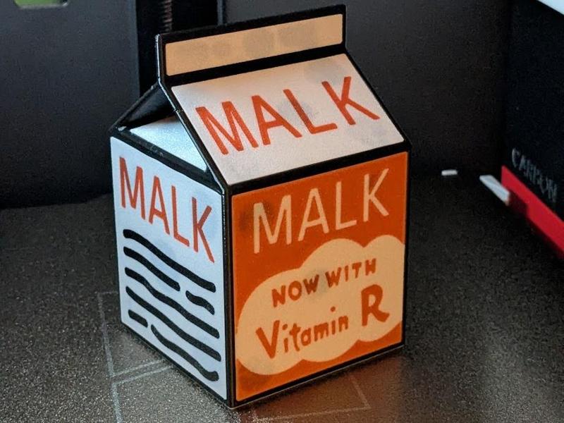 MALK Carton from The Simpsons