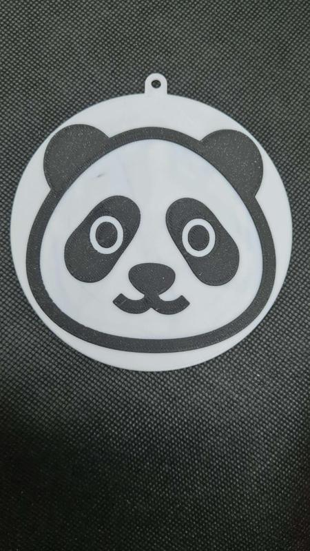 Panda & Unicorn ornament