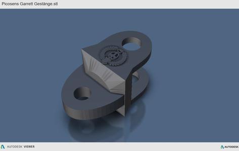 Picosens MTC Garrett Gestänge / Garrett Metalldetektor / Metaldetector