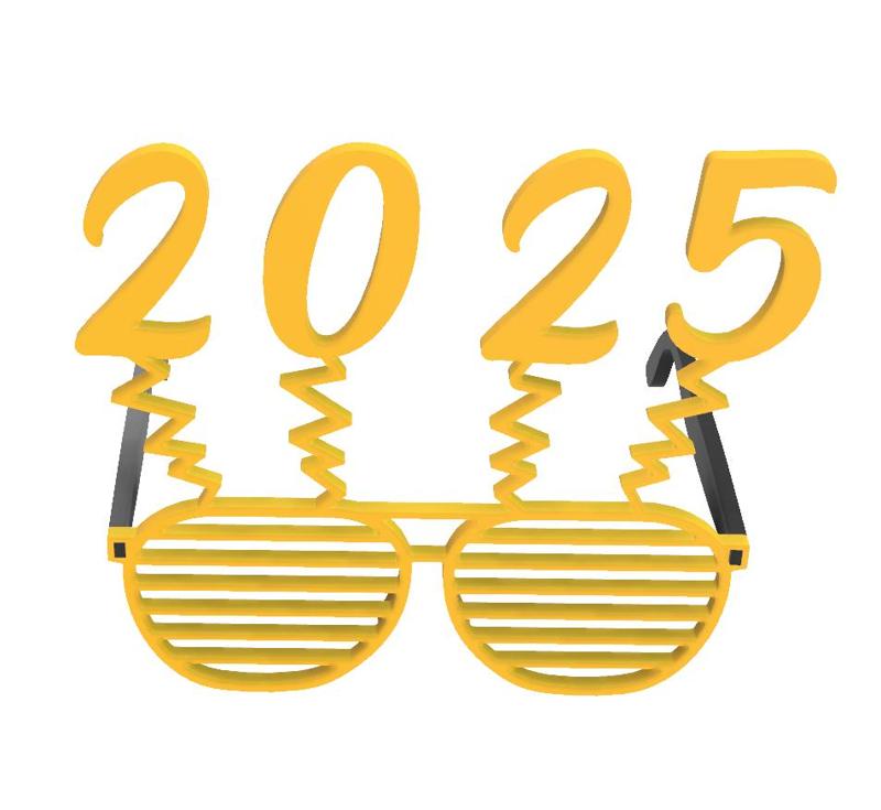 Gafas / Lentes Año nuevo 2025