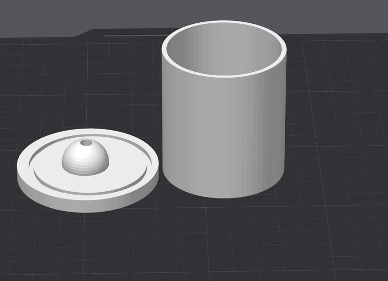 Lost wax casting flask, metal casting