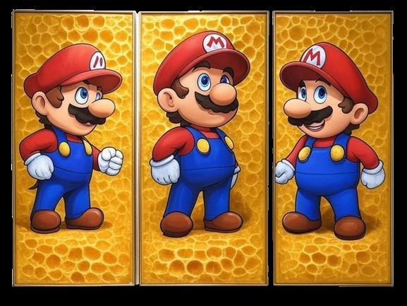 Mario and the Honeycomb World: Stylish 3D Design