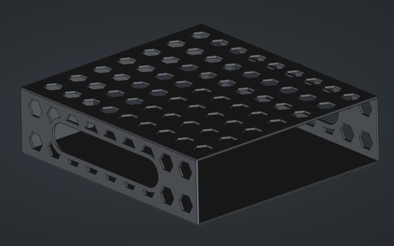 5.25" Disk Drive Desk Enclosure