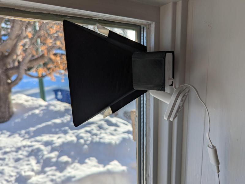 Wyse Cam window mount Multi Angle, Command  Strip