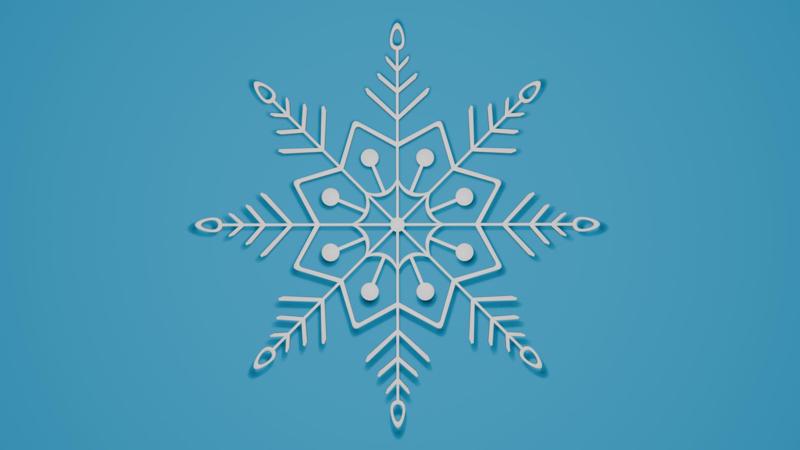 Snowflake Ornament 3
