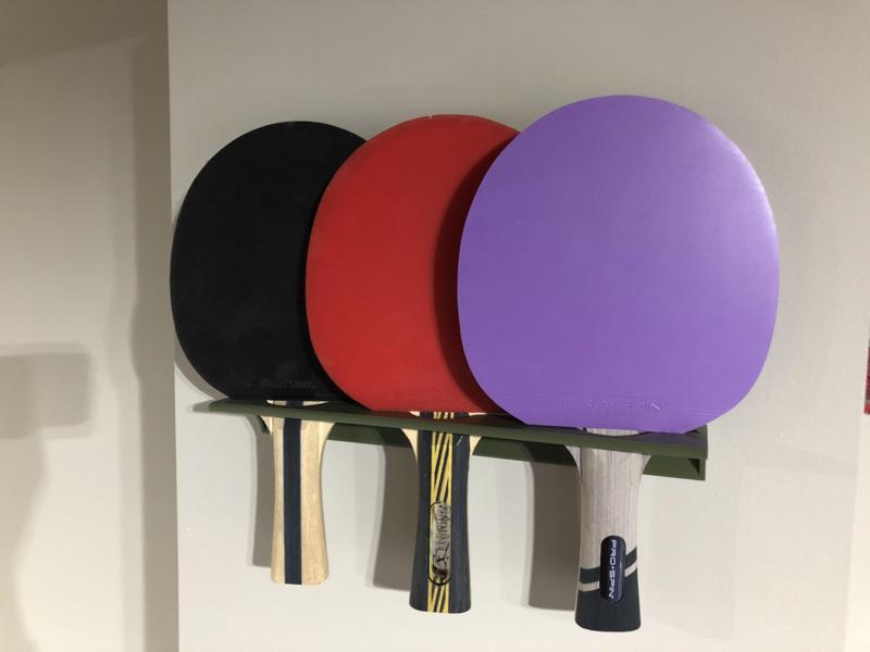 Table Tennis or Ping Pong Racket Holder