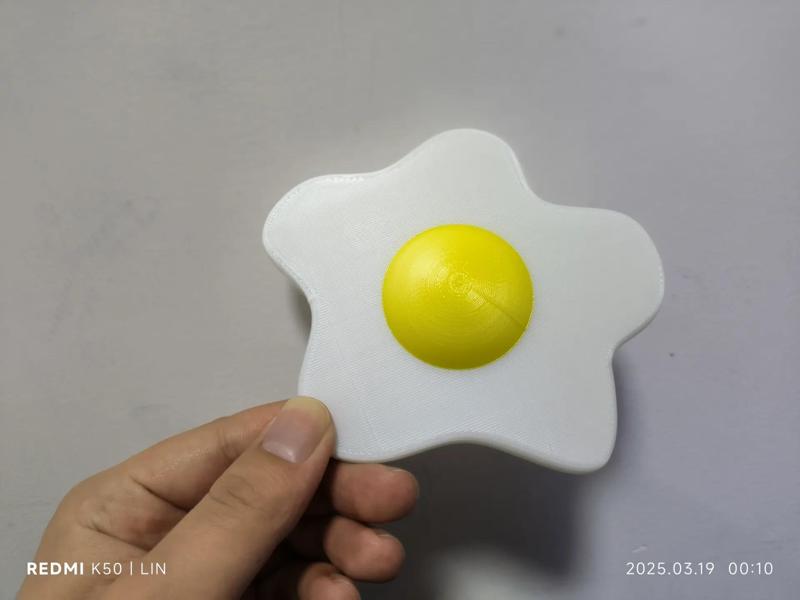 Fried Egg Fridge Magnet