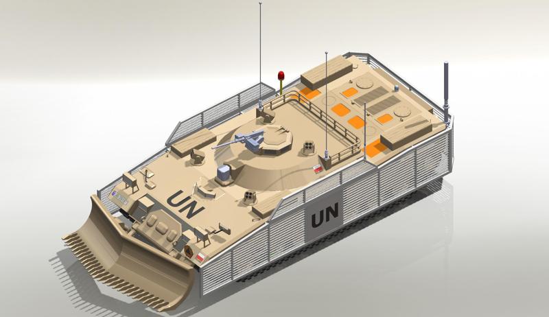 UNITED NATIONS TANK 1/35