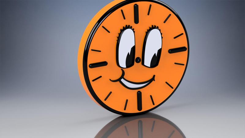 MISS MINUTE BUTTON - LOKI SERIES