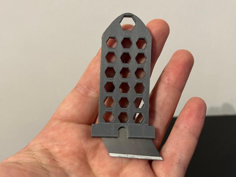 Print bed scraper - cutter blade