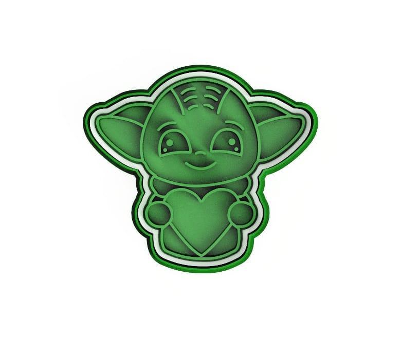 Baby Yoda cookie cutter / Baby Yoda Cookie Cutter