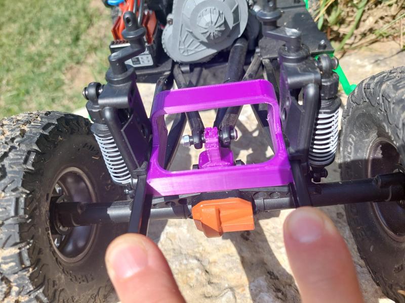 SCX10.2 rear reinforcement