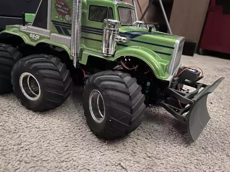 SCX10 Bumper adaptor for Tamiya G601 and GF01