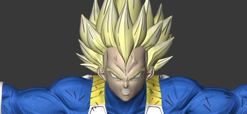 Dragonball Z Vegeta final flash