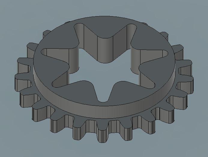 Sthil 028 chainsaw oil pump drive gear