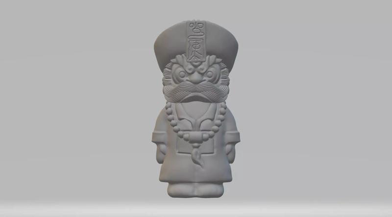 Chinese Mythical Creature Zombie Qilin