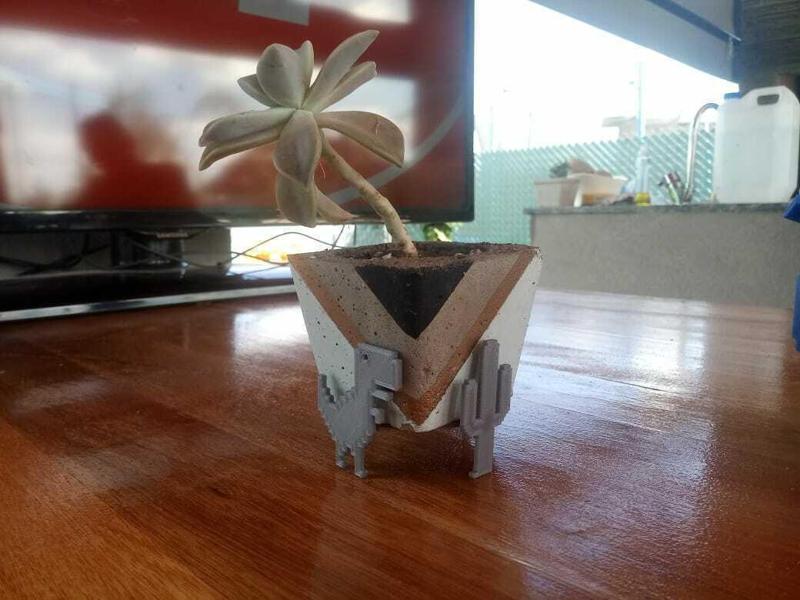 desk pot stand