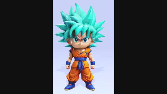 Son Goku - Dragon Ball Super / Action Figure / STL