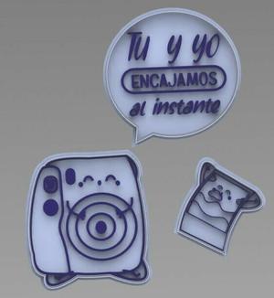 CUTTER + INSTANT CAMERA MARKER