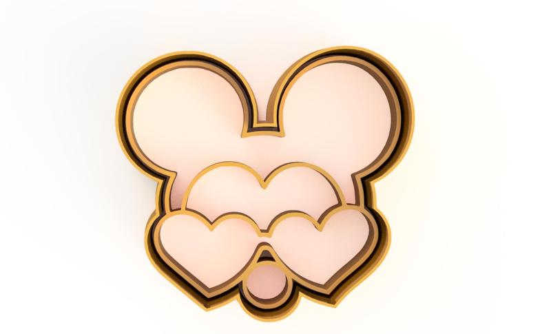 MICKEY MOUSE DISNEY LOVE COOKIE CUTTER