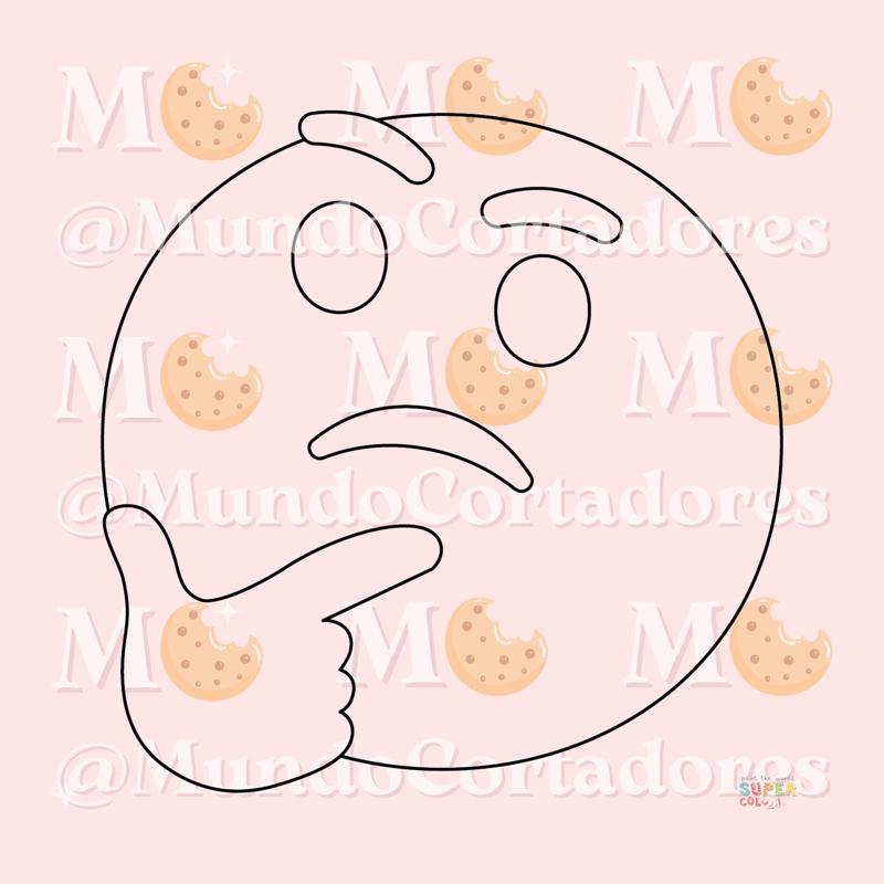 THOUGHTFUL EMOJI CUTTER AND STAMP