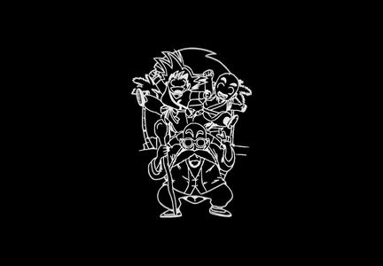 Dragon ball wall art