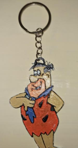 Fred Flintstone keychain