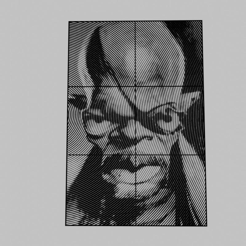 WALL ART - CARICATURE 2