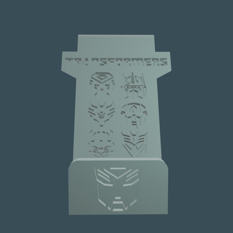 ► Transformers Cell Phone Holder - FAST PRINTING - 3D Phone Holder for your Phone