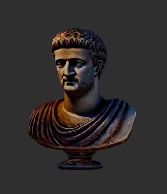 ROMAN EMPEROR BUST
