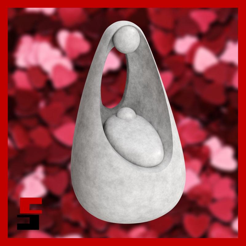 Love Sculpture Home Decoration Valentine's Day Gift Couple Gifts