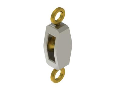 2 Sided Tiny Pulley for 6mm or Smaller Rope