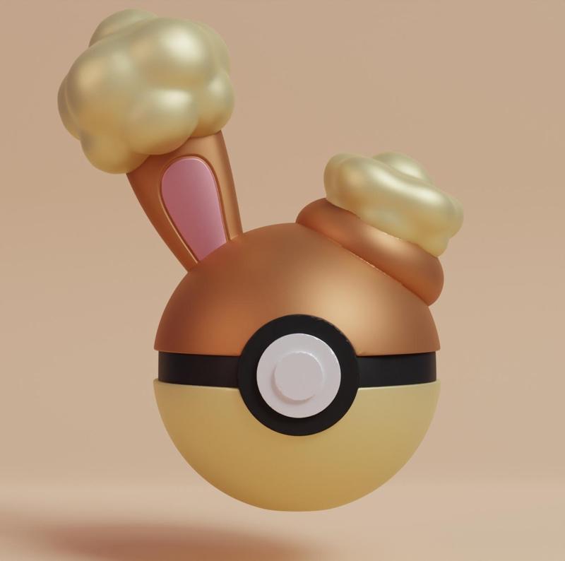 Pokemon Buneary Pokeball