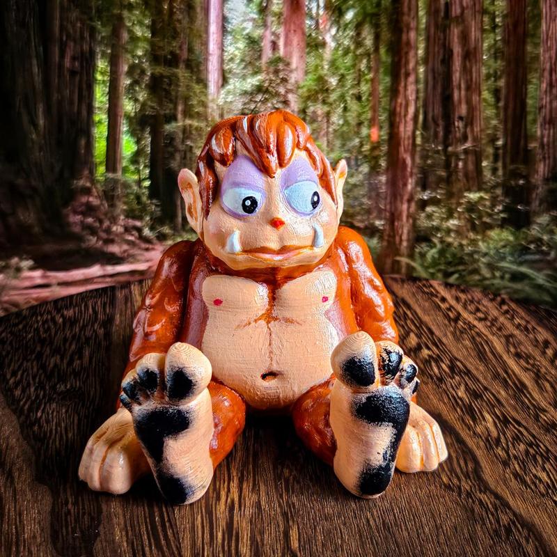 Fig Littlefoot  | Baby Bigfoot Figurine