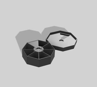 Pill dispenser for 7 days a week