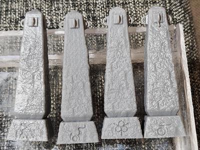 Chaos Themed 100mm Bases and Obelisks.