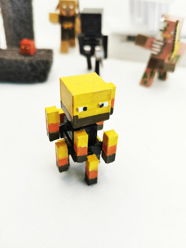 Nether Monster Minecraft Monster Mobs (6 mobs, 8 pieces)