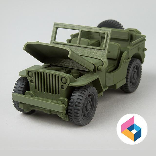 Foldable Willys MB Jeep
