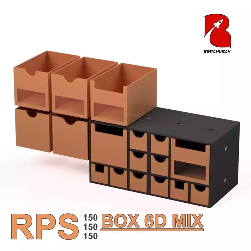 RPS 150-150-150 box 6d mix
