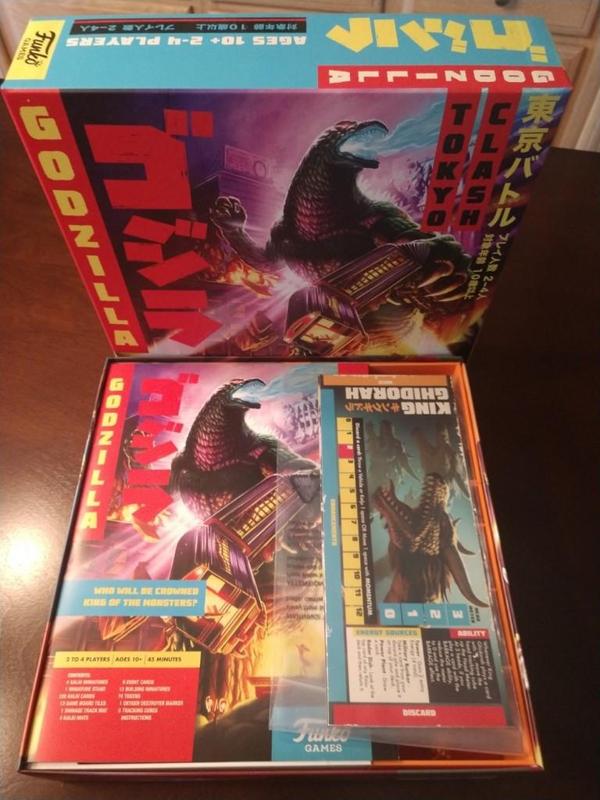 Godzilla: Tokyo Clash Insert and Organizer