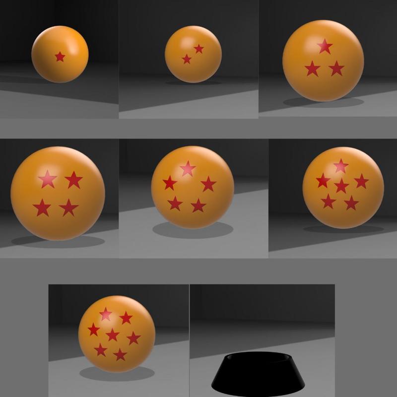 Dragon balls (All dragon balls || Esferas del Dragon (All dragon balls))