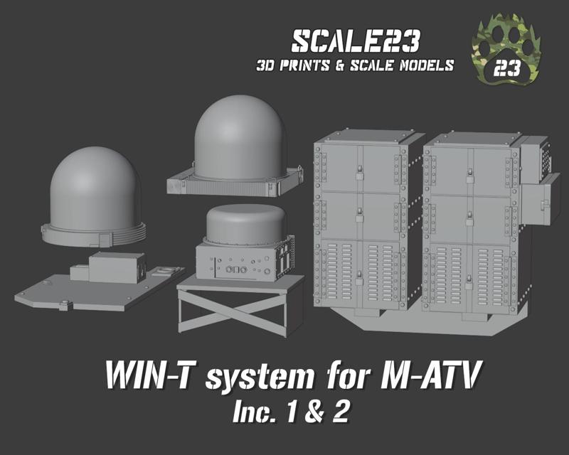 WIN-T system for M-ATV