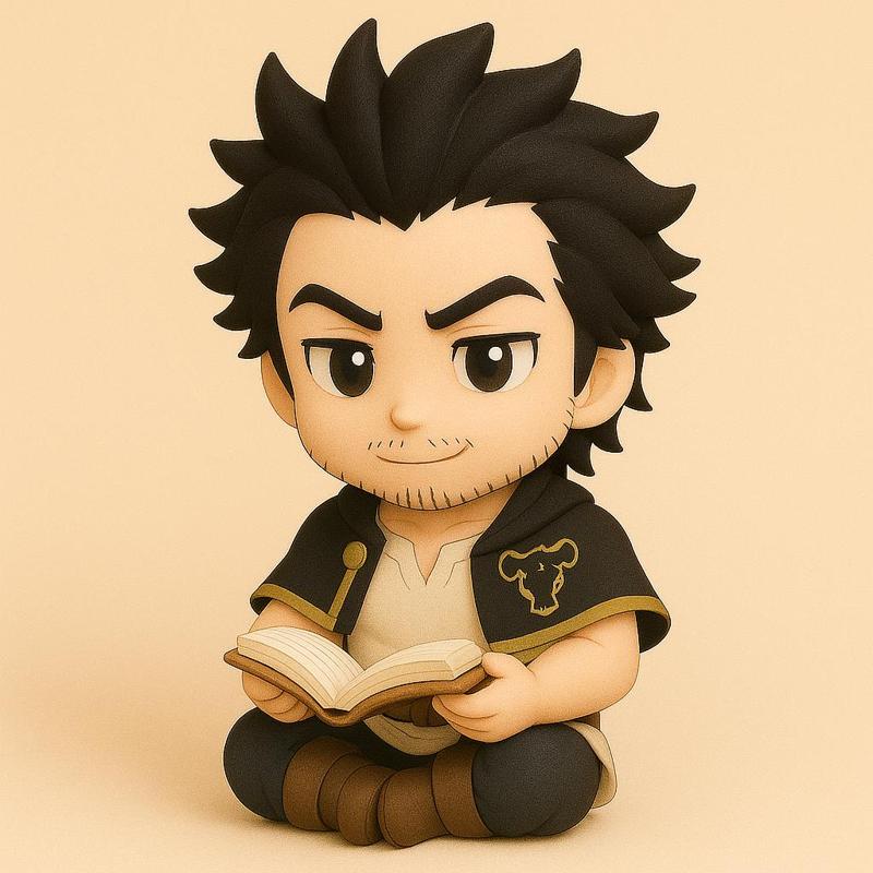 Yami Sukehiro Black clover chibi cute