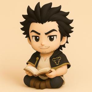 Yami Sukehiro Black clover chibi cute