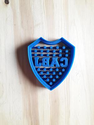 Boca Jr - Shield Cookie Cutter