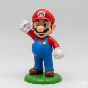 Super Mario - 3D Printable Fan Art Figurine